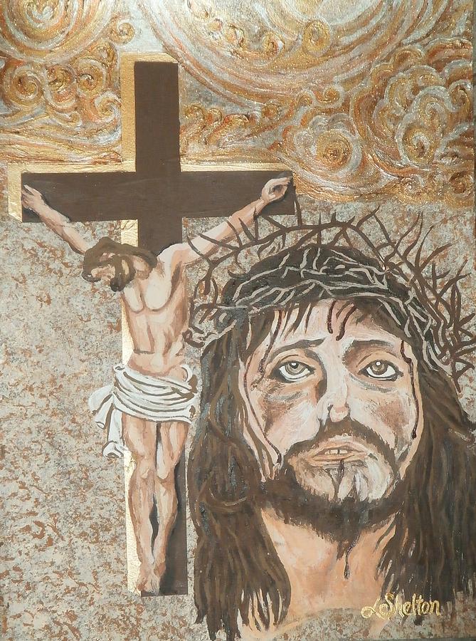 Jesus Painting by Linda Shelton | Fine Art America