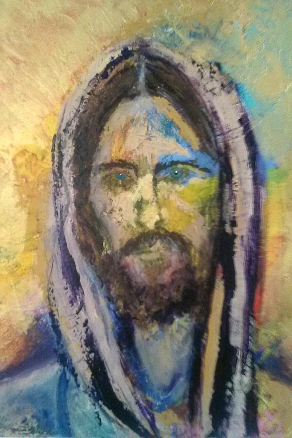 Jesus Painting by Maria Quadreny | Fine Art America