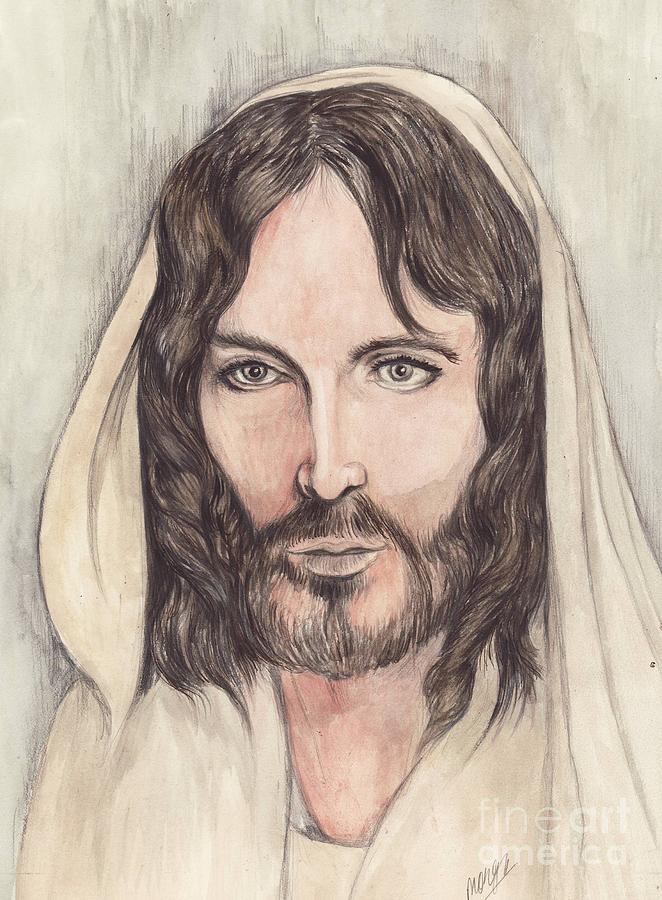 Jesus of Nazereth Painting by Morgan Fitzsimons