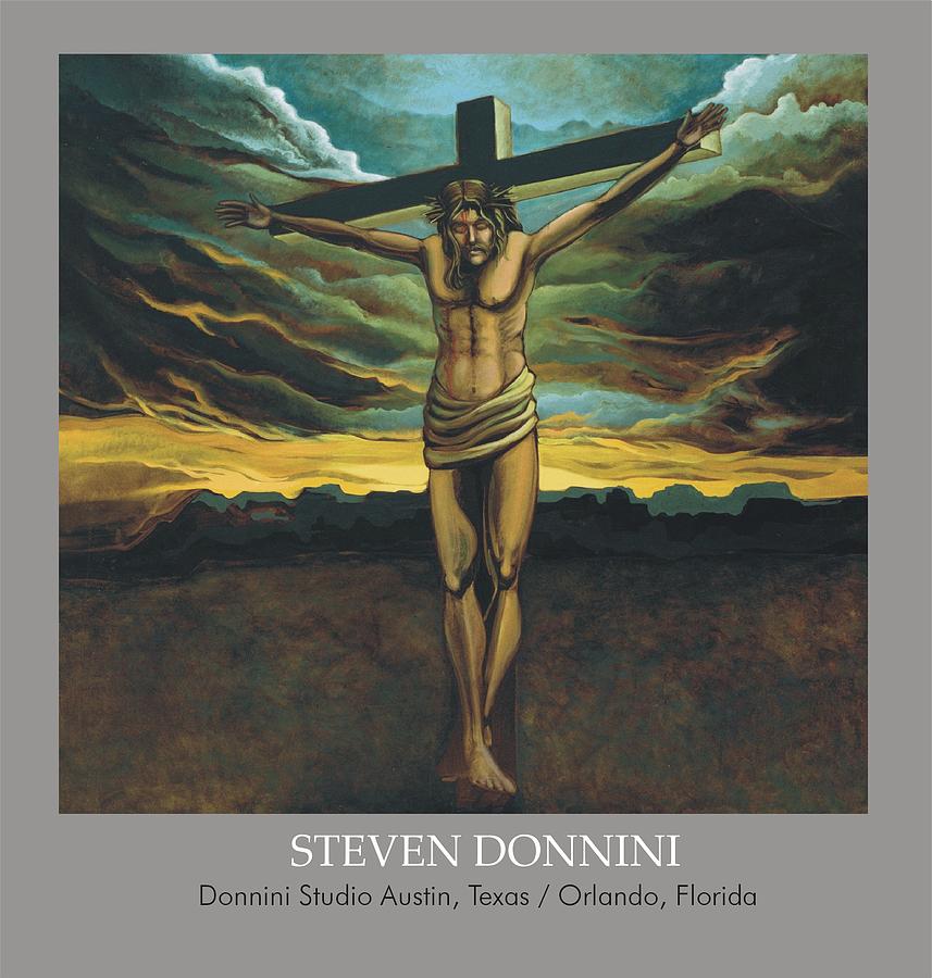 Jesus poster Painting by Steven Donnini Jesus poster Painting by Steven Donnini
