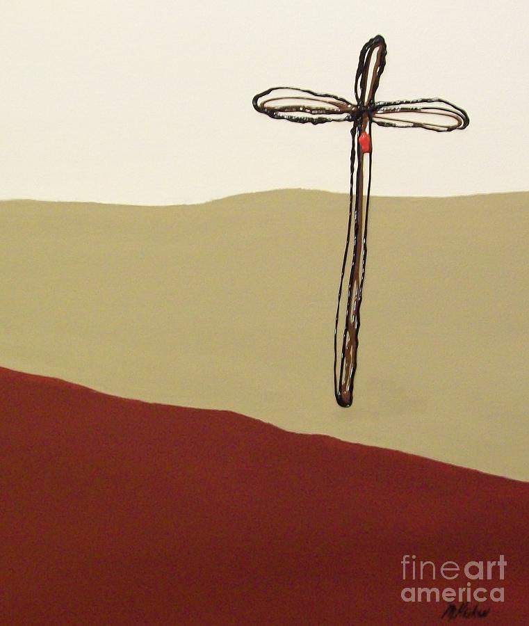 Jesus Christ Painting - Jesus Saves by Marsha Heiken