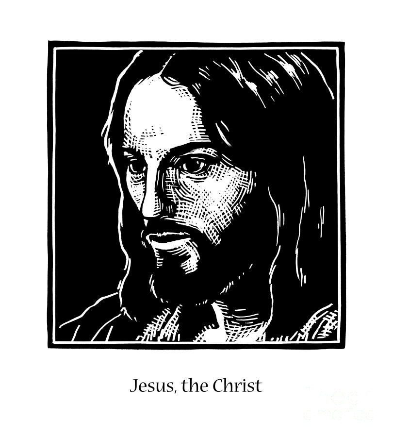 Jesus, the Christ - JLGOD Painting by Julie Lonneman