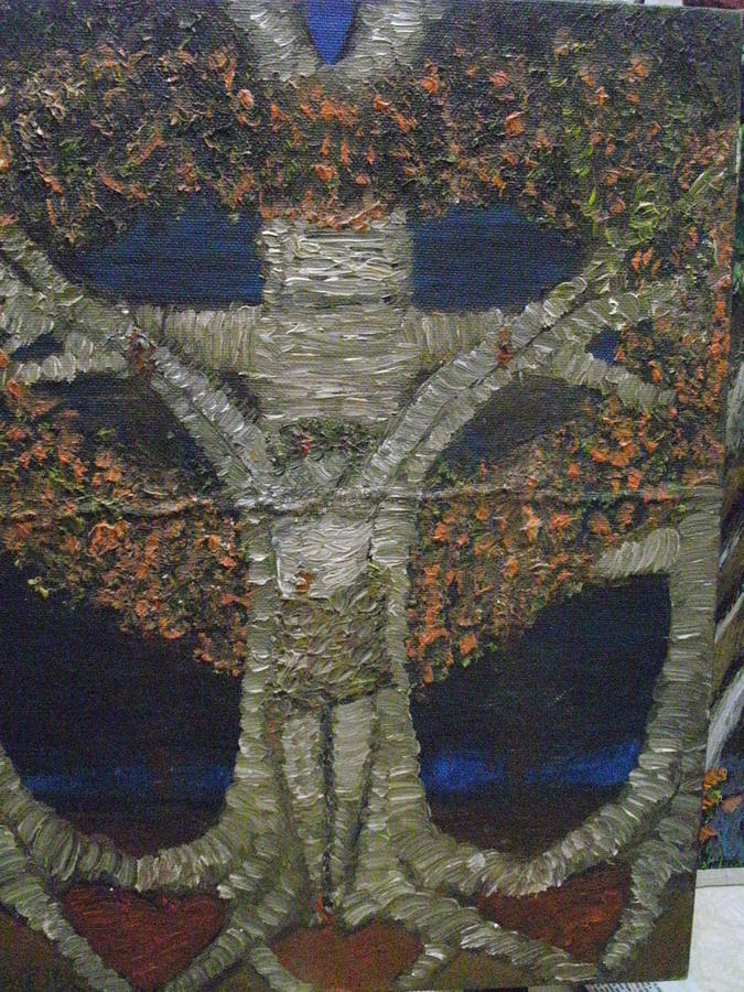 Jesus Tree Painting by Becky Jenney Jesus Tree Painting by Becky Jenney