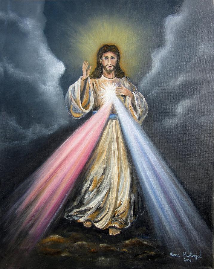  Jesus Painting by Vesna Martinjak