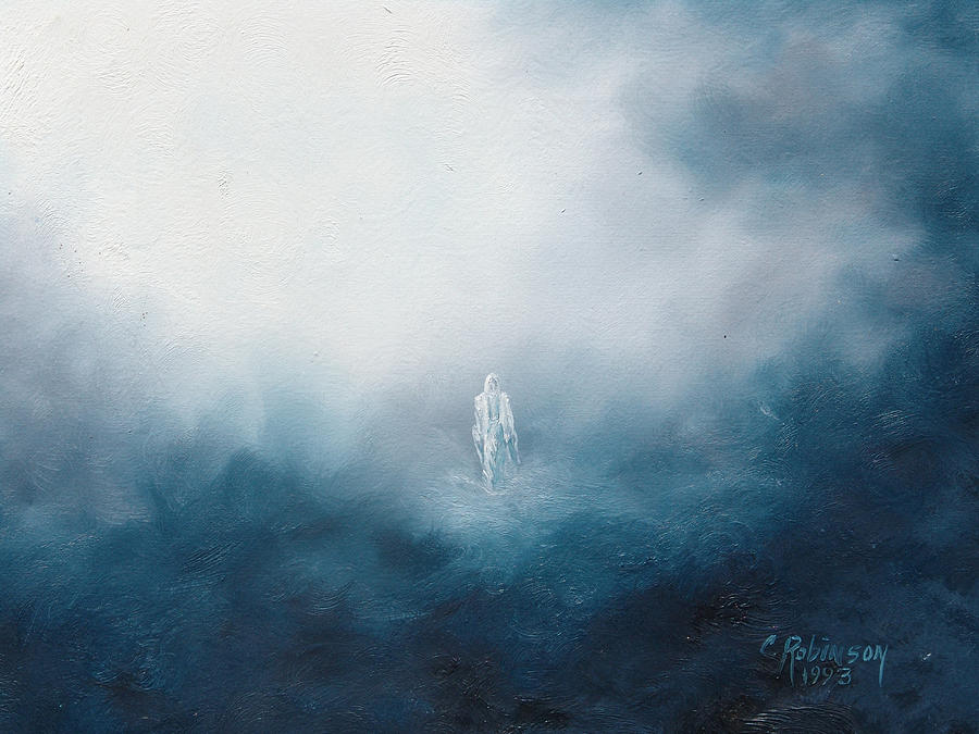 Jesus Christ Painting - Jesus Walking on Water by Celeste Nagy