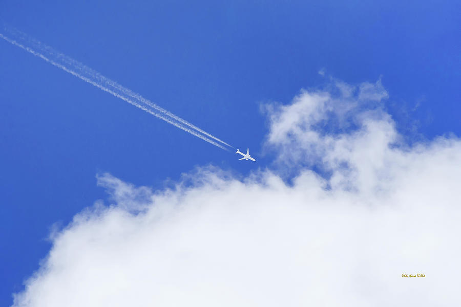 Jet Airplane Photograph by Christina Rollo
