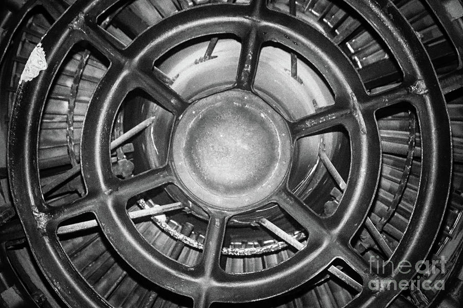 Jet Engine Abstract Photograph by Dawn Gari