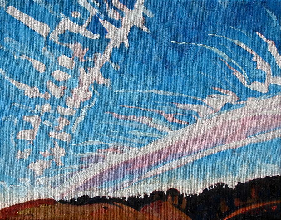 Jet Stream Painting by Phil Chadwick