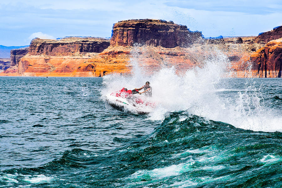 Jet Ski At Lake Powell Photograph By Dany Lison