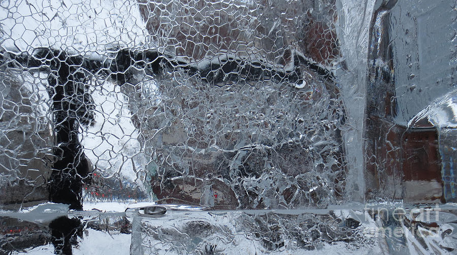 Jeu de glace I / Ice Puzzle I Photograph by Dominique Fortier
