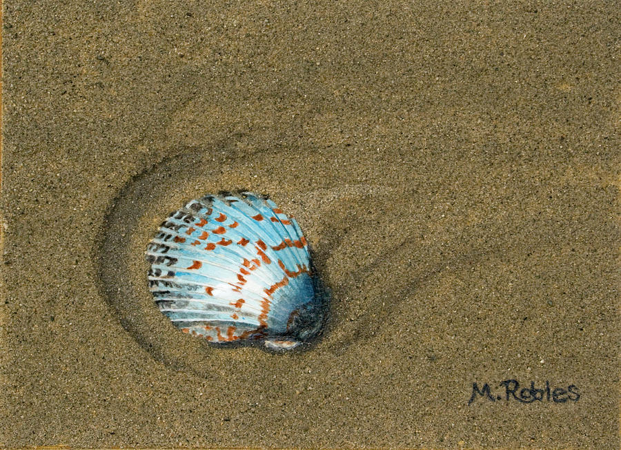 Jewel on the Beach Painting by Mike Robles