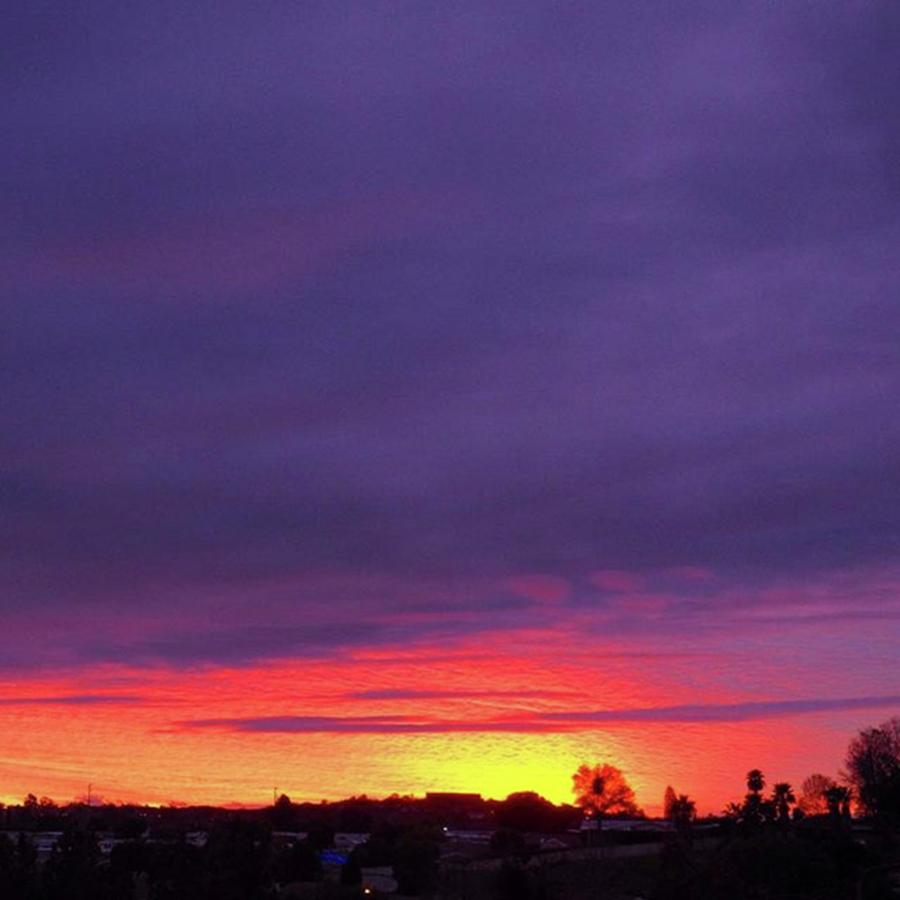 Sunset Photograph - Jewel Tones ✨ #godspaintbrush #sunset by J Lopez