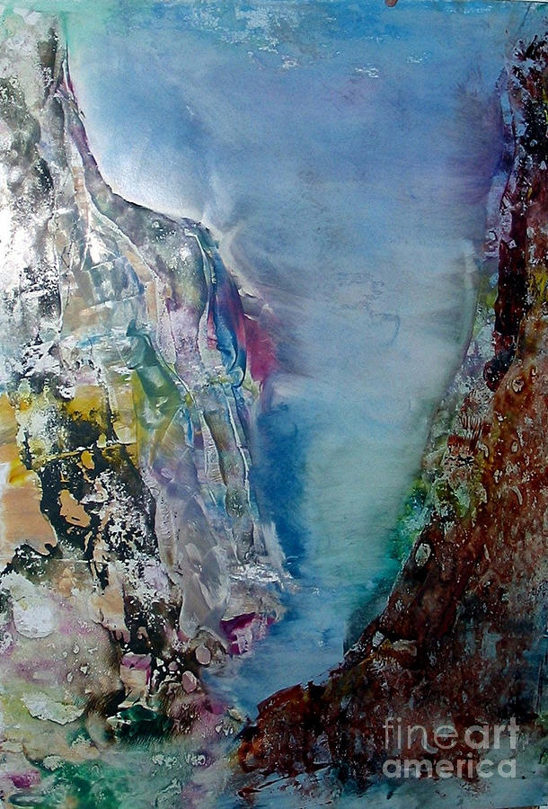 Jeweled Coast Painting by Wilma Lopez