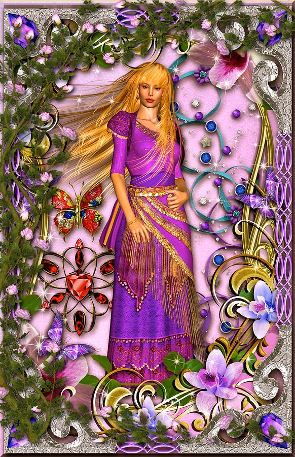 Jeweled Gypsy Houri Digital Art by Austin Torney - Fine Art America