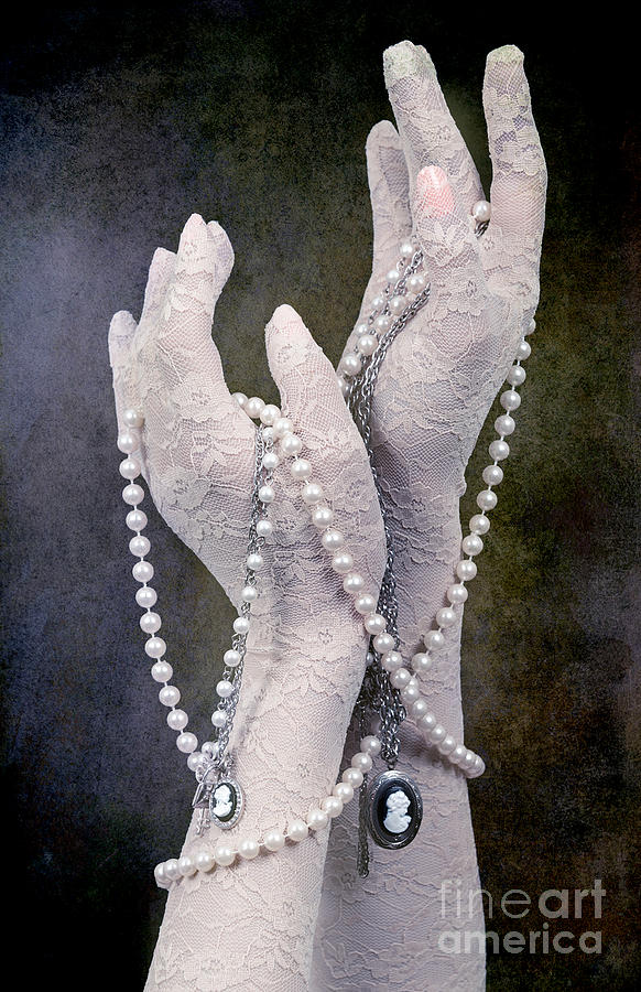 Glove Photograph - Jewelry  by Svetlana Sewell