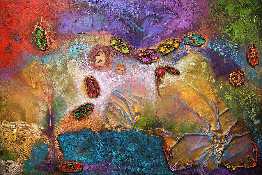 Jewels Of The Sky Painting by Farhan Abouassali Jewels Of The Sky Painting by Farhan Abouassali