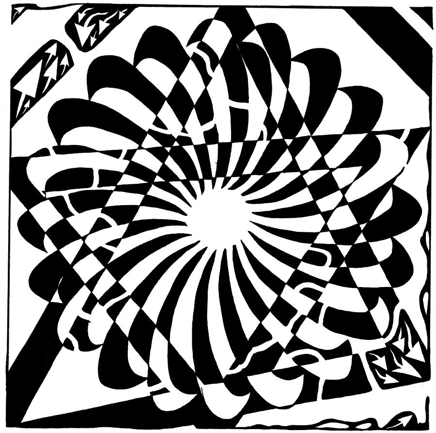 Jewish Drawing - Jewish Pride Maze by Yonatan Frimer Maze Artist Jewish Drawing - Jewish Pride Maze by Yonatan Frimer Maze Artist
