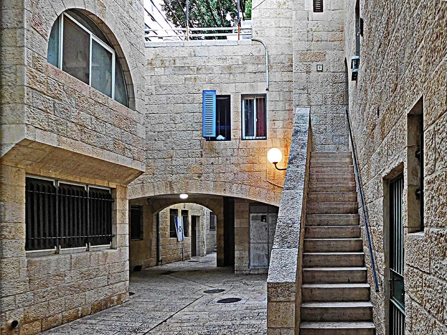 Jewish Quarter in Old City of Jerusalem, Israel Photograph by Lyuba Filatova - Fine Art America