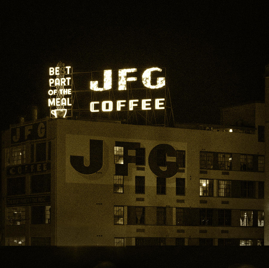 JFG Coffee Vintage Style Photograph by Sharon Popek