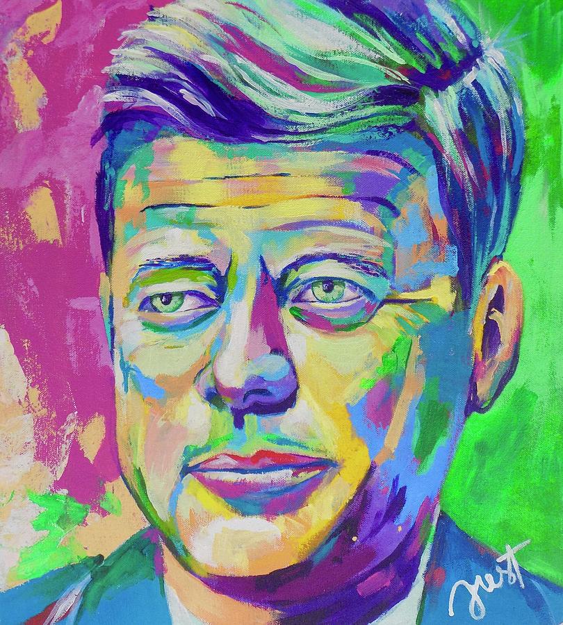 JFK Painting by Janice Westfall