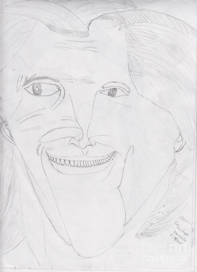 Jim Carrey Drawing by Temitope Owosela - Pixels