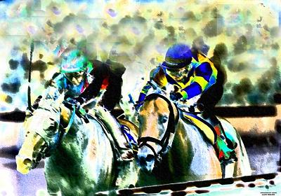 Horse Racing Digital Art - Jim Dandy by Gary Rogers Horse Racing Digital Art - Jim Dandy by Gary Rogers