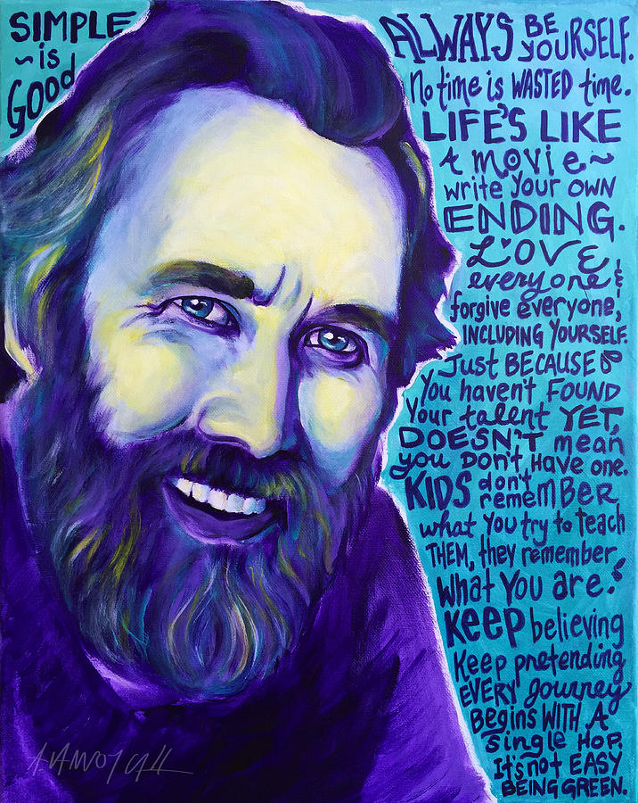 Jim Henson Painting by Alicia VanNoy Call
