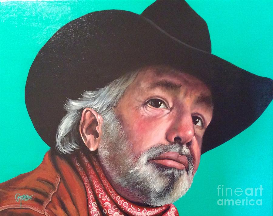 Jim Painting by Leonard Fisher | Fine Art America
