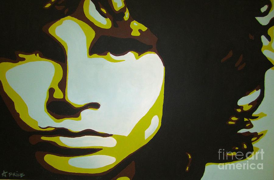 Jim Morrison Painting by Ashley Lane