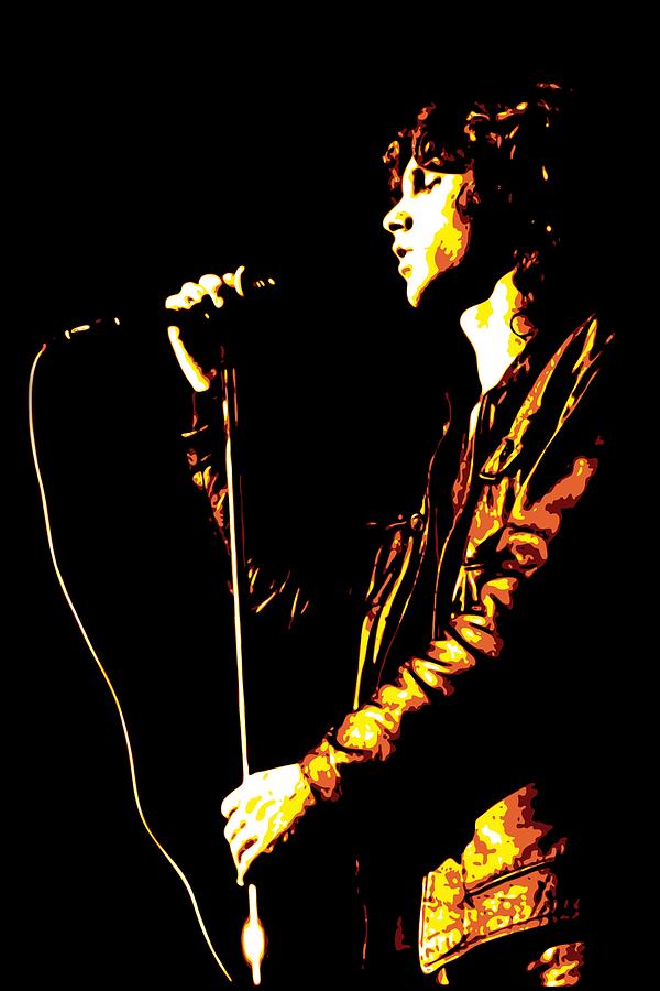 Jim Morrison Digital Art - Jim Morrison by DB Artist