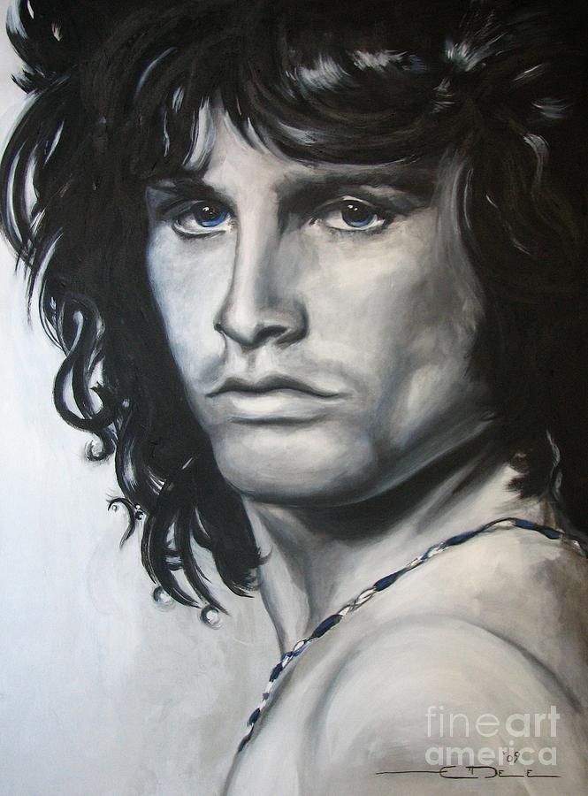 Jim Morrison Painting by Eric Dee
