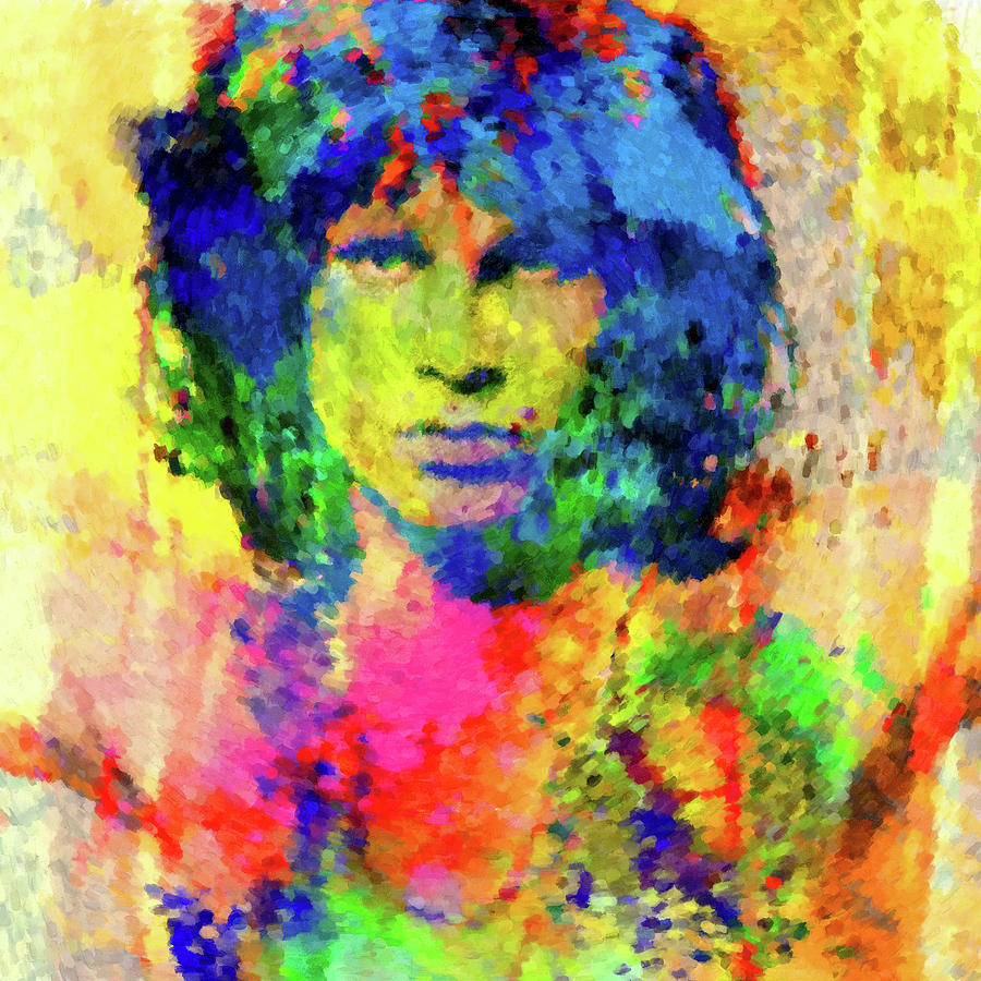 Jim Morrison Painting by Gary Grayson