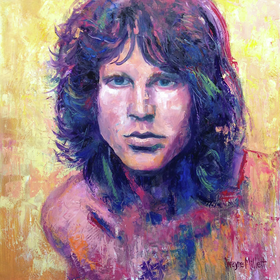 Jim Painting by Wayne Millett