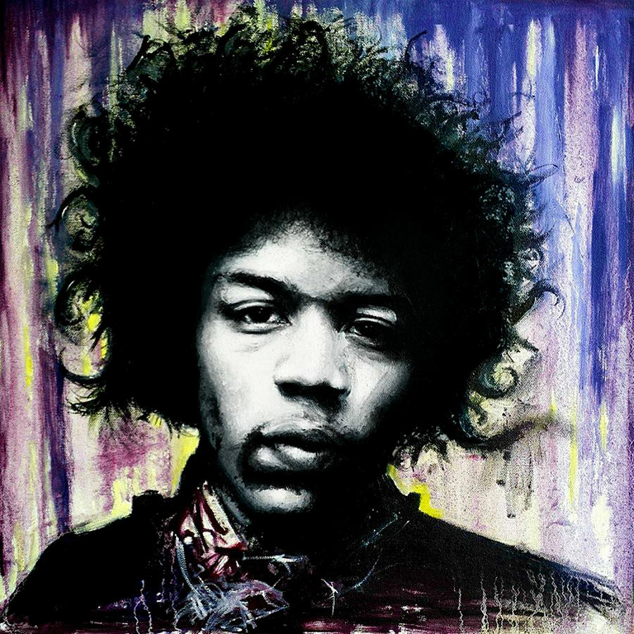 Jimi Hendrex Painting by Alycia Plank - Fine Art America