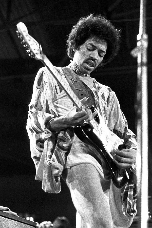Jimi Hendrix 9 24by36 Photograph by Chris Walter