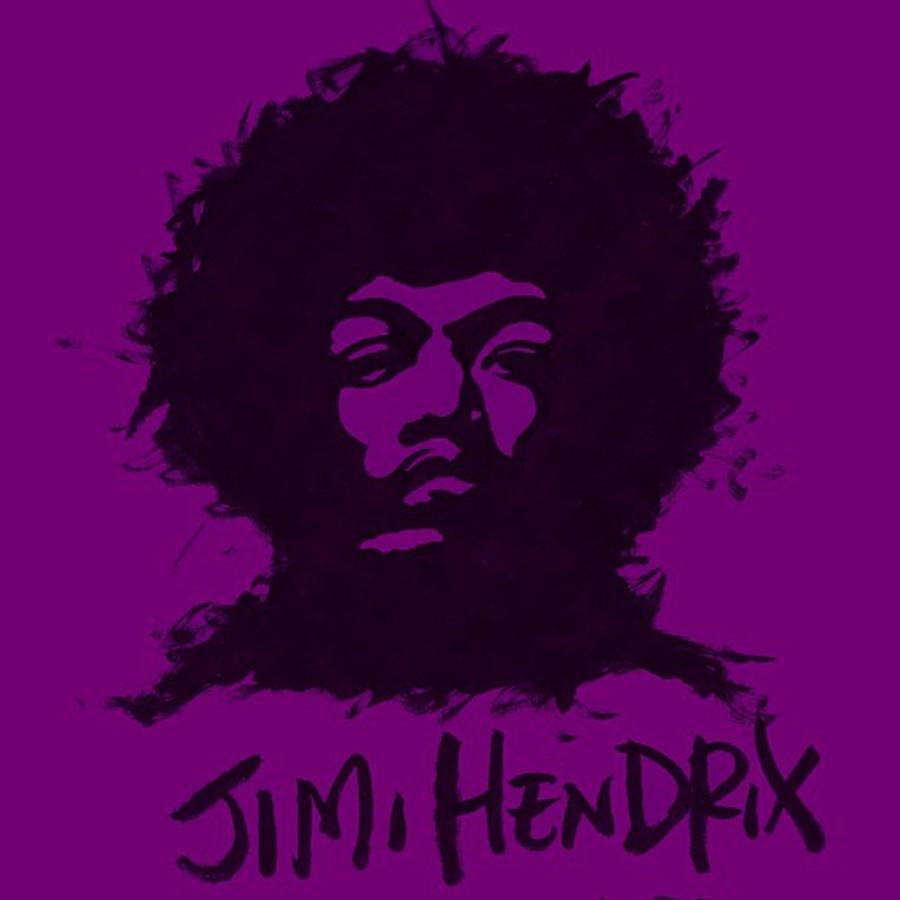 Guitarist Photograph - Jimi Hendrix By Japanese Calligraphy Pen by Nori Strong