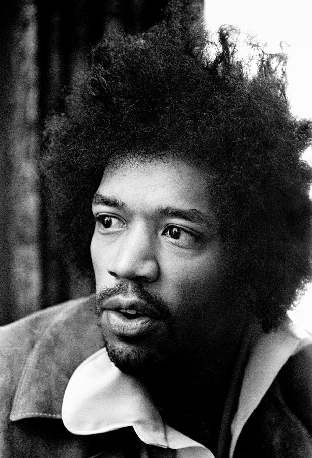 Jimi Hendrix - Fuzzy Jimi Photograph by Chris Walter
