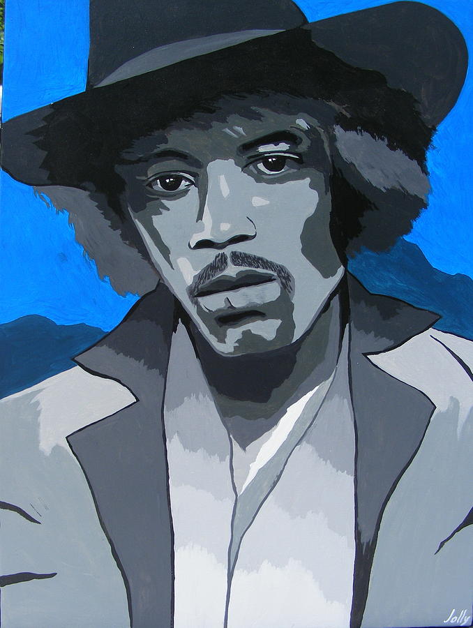 Jimi Hendrix Painting - Jimi Hendrix by Ken Jolly