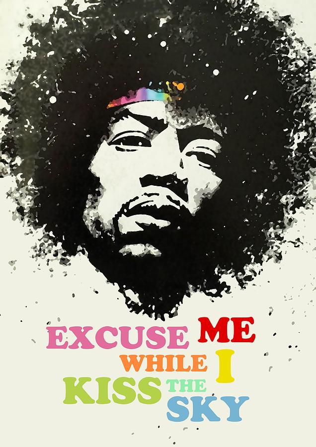 Jimi Hendrix Digital Art - Jimi Hendrix by Lobster Jimmy Jimi Hendrix Digital Art - Jimi Hendrix by Lobster Jimmy