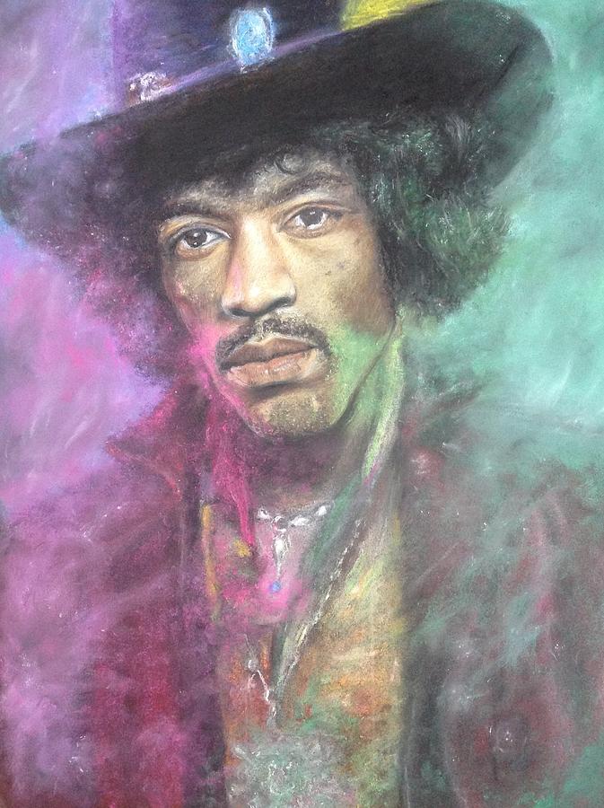 Jimi Hendrix Drawing By Paul Owen - Fine Art America