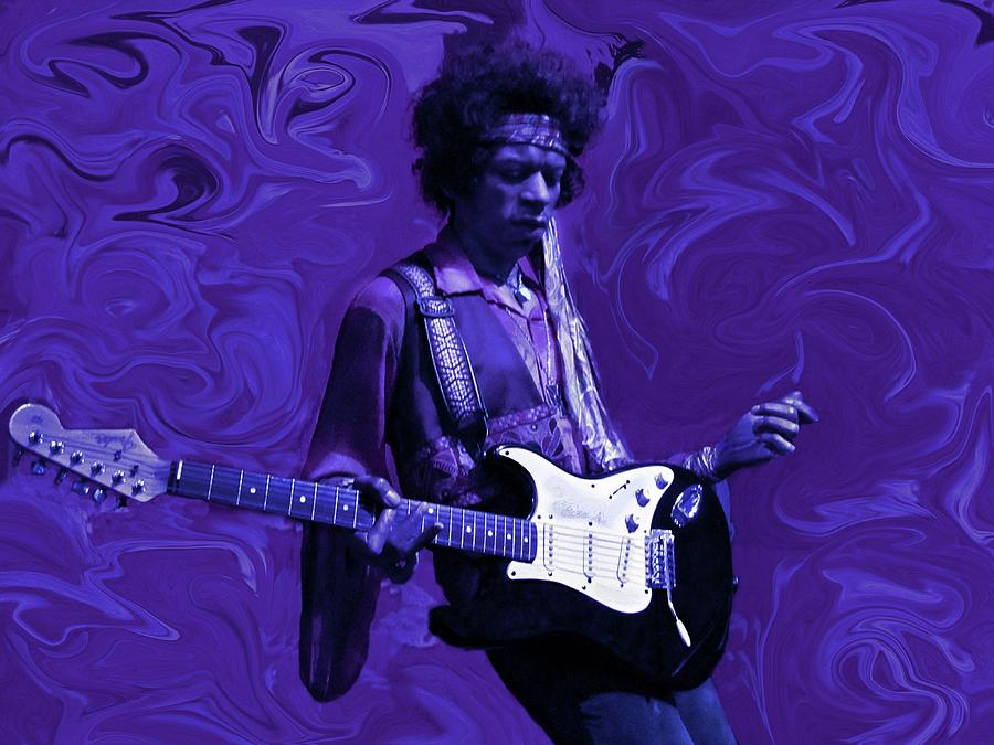 Jimi Hendrix Purple Haze Photograph by David Dehner