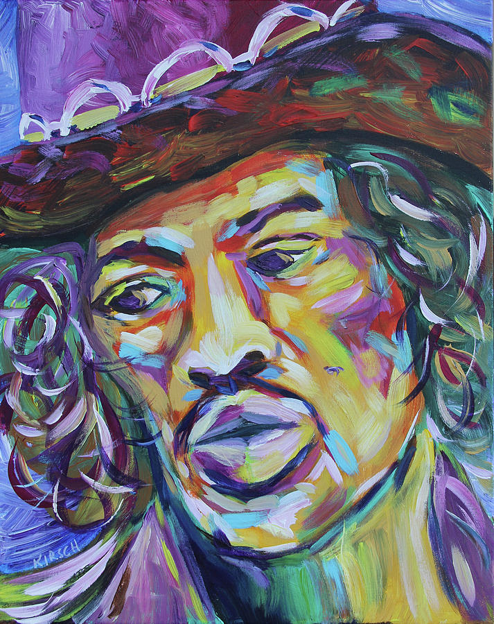 Jimi Hendrix Painting by Robert Kirsch - Fine Art America