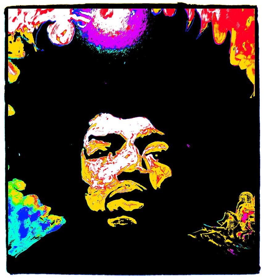 Jimi Painting by Neal Barbosa