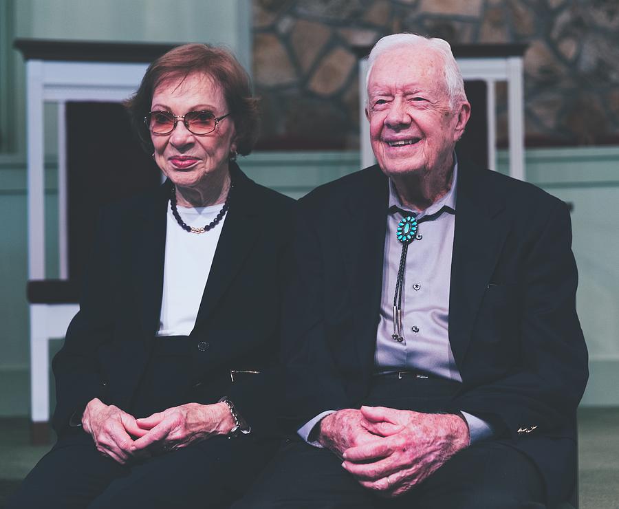 Jimmy Carter And Wife Rosalynn Photograph by Mountain Dreams