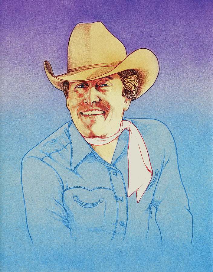 Jimmy Dean Painting by Murry Whiteman