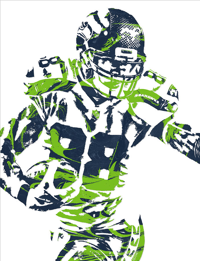 marshawn lynch SEATTLE SEAHAWKS OIL ART Acrylic Print by Joe Hamilton -  Pixels Merch