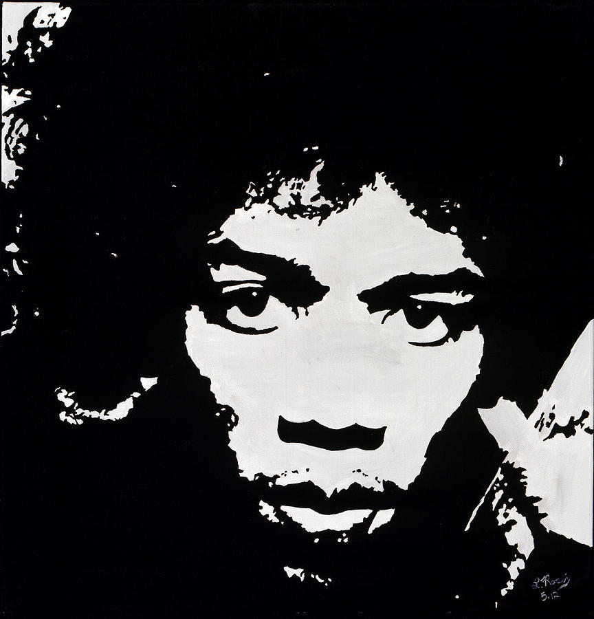 Jimmy Hendrix Painting by Leeann Stumpf