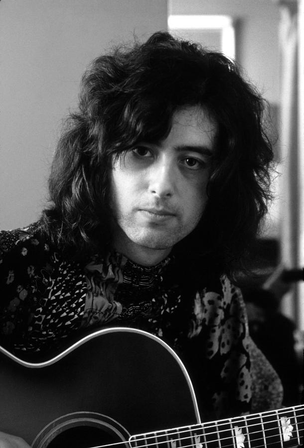 Led Zeppelin Photograph - Jimmy Page 1970 by Chris Walter