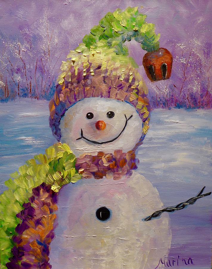 Jingle Bell Painting by Marina Wirtz