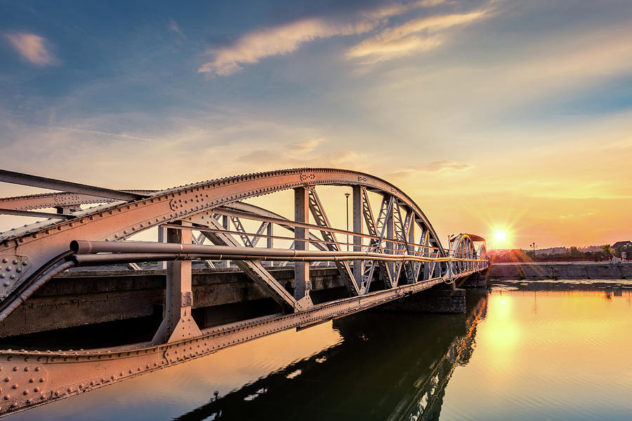 Jiu Bridge Photograph by Mihai Andritoiu